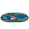Carpets for Kids 3051 The Pond 5ft 10in x 8ft 4in Oval Blue view 1