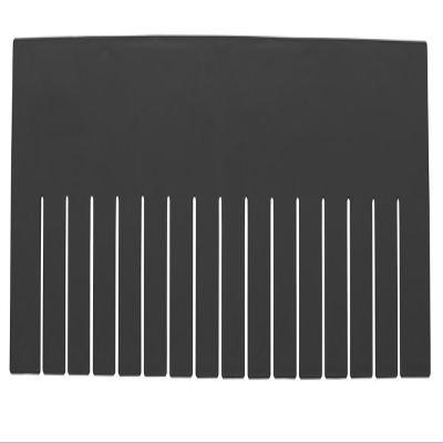 Quantum Storage Systems DS93080CO Short Divider for Dividable Grid Container DG93080, Black Conductive, 6-Pack