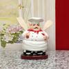 ACK Fat Chef Hand Painted Ceramic Utensil Jar, Utensil Holder, Modern Kitchen Decor, Kitchen Storage for Spoon, and More view 4
