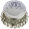 144 Oxygen Absorbing Beer Bottle Caps, 26mm US Standard Size Pry Off Silver Crown Caps for Homebrew, PVC Free Caps for Beer Bottles view 1