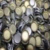 144 Oxygen Absorbing Beer Bottle Caps, 26mm US Standard Size Pry Off Silver Crown Caps for Homebrew, PVC Free Caps for Beer Bottles view 4