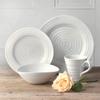 Portmeirion Sophie Conran White Place Setting - 4 Piece Dinnerware Set with 11 Dinner, 8 Salad, 7.25 Bowl & 12.5 oz Mug - Fine Porcelain, Dishwasher & Microwave Safe Tableware for Everyday Dining view 2