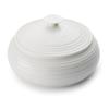 Portmeirion Sophie Conran White Low Casserole Dish - 6 Pint Fine Porcelain Round Bakeware, Oven to Table Cookware for Family Dinners, Freezer, Microwave & Dishwasher Safe view 2