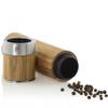 Adhoc Duomill Acacian and Stainless Steel 2-in-1 Mill Set, 8.25-Inch view 3