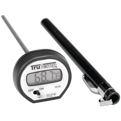 Taylor RA14260 Digital Instant Read Thermometer, apple, Black