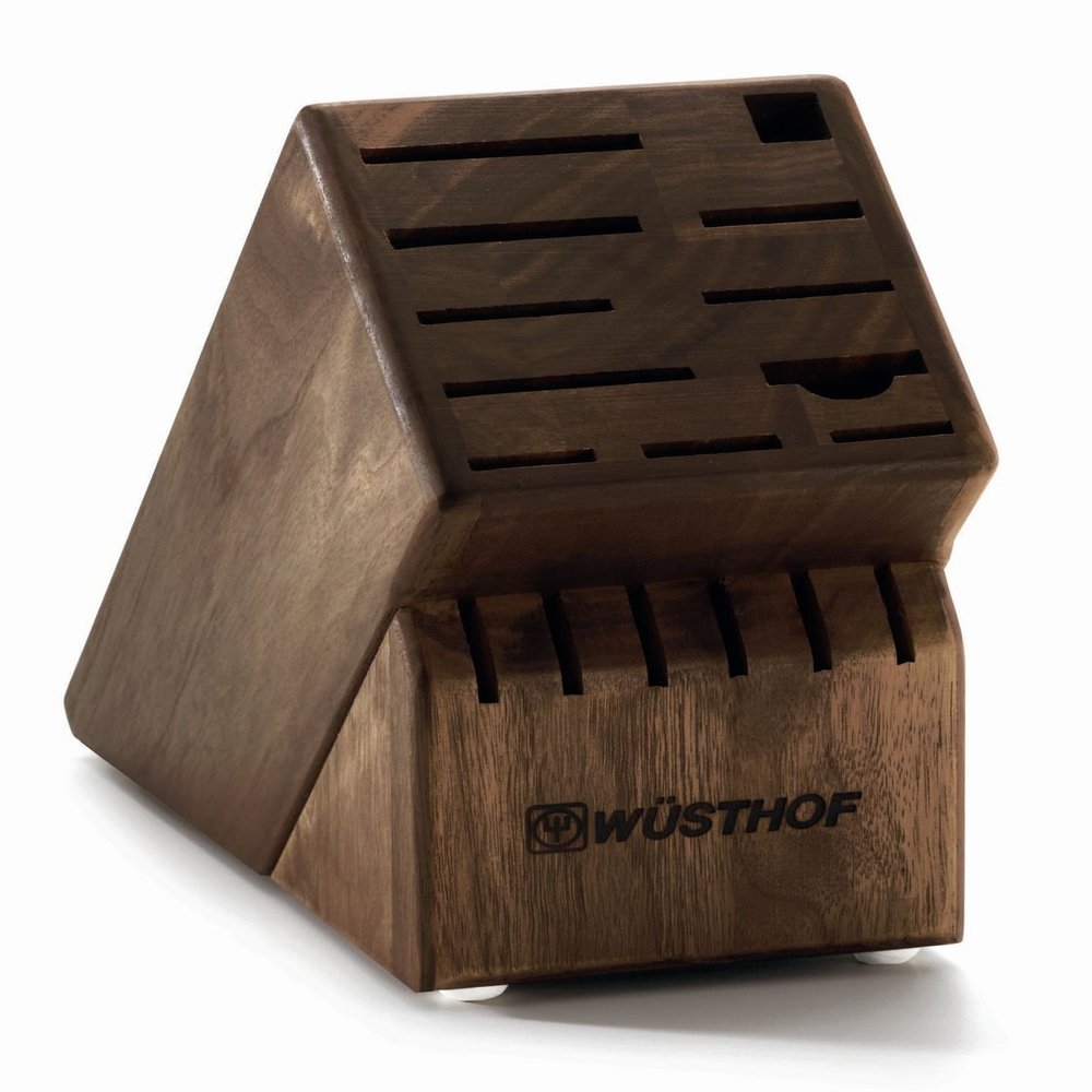 Wusthof 17-Slot Walnut Block