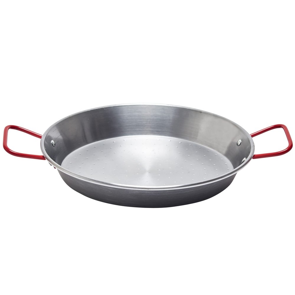 Garcima 10-Inch Carbon Steel Paella Pan, 26cm