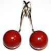RED Orbit 12 Shower Curtain Hooks Retro Ball Bath view 1