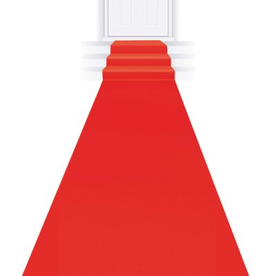 Beistle Red Polyester Carpet Runner