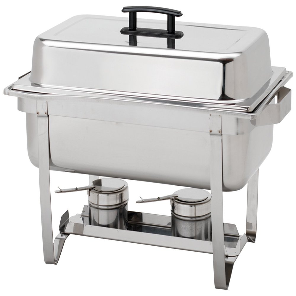 Alegacy Stainless Steel Economy Full Size Chafing Dish, 24 by 14 by 12-1/4-Inch