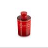 Le Creuset Stoneware Butter Crock, 6 oz., Cerise view 1