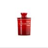 Le Creuset Stoneware Butter Crock, 6 oz., Cerise view 2