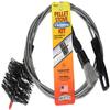 Brushtech Pellet Stove Cleaning Brush Kit - 10-Foot Non-Kinking Spring Brush for 3-Inch Vent Pipes with Bonus Steel Ash Brush - Safe Airflow Maintenance for Stove Pipes view 1
