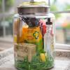 Anchor Hocking 2.5 Gallon Montana Glass Jar with Airtight Lid (2 piece, brushed silver metal, dishwasher safe) view 2