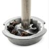 Peugeot Palace 4 Inch Silver Plated Pepper Mill, Antique Brown, 7.20 x 5.20 x 10.00 cm (19570) view 2
