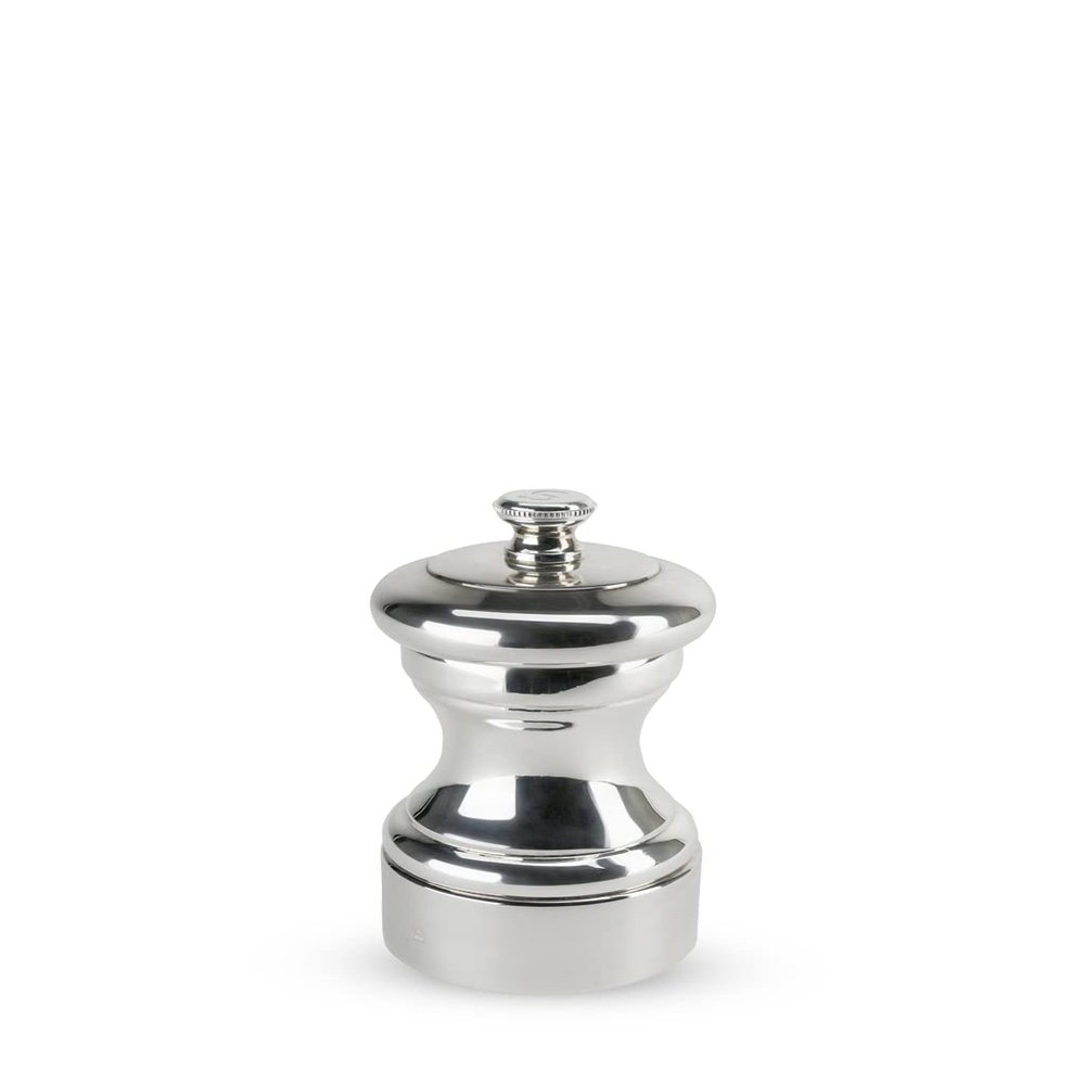 Peugeot Mignonnette Silver-Plated Salt Mill, 10cm/4-Inch