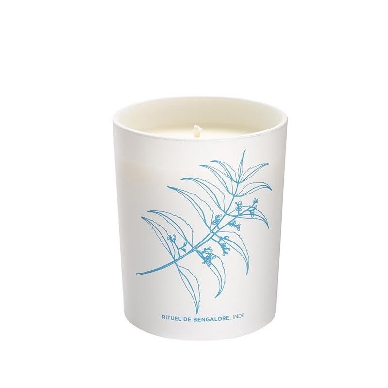 Cinq Mondes Relaxing Phyto-Aromatic Candle of Bengalore - Soy-Based Candle for The Home - Aromatherapy Notes of Vanilla and Cardamom Inspired by Ayurvedic Traditions