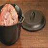 Lodge 7-Quart Cast Iron Dutch Oven  Made in USA, Pre-Seasoned, PFAS-Free & Non-Toxic, Heat-Treated, Induction Compatible, Self-Basting Lid, Durable Multi-Use Cooking Pot for Oven to Table view 4