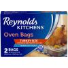 Reynolds Kitchens Turkey Size Oven Bags, Holds Up to 24 Pounds, 2 Count view 1