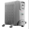 De'Longhi Oil filled Radiator Heater, 1500W Electric Space Heater for indoor use, portable room heater, Energy Saving, full room like office and bedroom with safety features, EW7707CM view 1