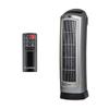Lasko Oscillating Digital Ceramic Tower Heater for Home with Adjustable Thermostat, Timer and Remote Control, 23 Inches, 1500W, Silver, 755320 view 1