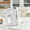 Cuisinart HM-70 Power Advantage 7-Speed Hand Mixer, Silver,White view 2