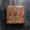 Ironwood Gourmet Large End Grain Prep Station Acacia Wood Cutting Board, 14 x 20-Inch, Brown view 4