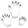 R&M Hand Shaped Cookie Cutter 3-Piece Set view 2
