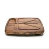 Ironwood Gourmet Kansas City Large Carving Board with Juice Channels, 22 x 15 x 2.5 inches, Acacia Wood view 1
