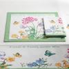 Lenox Butterfly Meadow 60x120 Rectangle Tablecloth - Machine Washable, Wrinkle-Resistant, Table Cover view 3