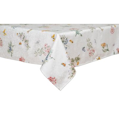 Lenox Butterfly Meadow 52-inch by 70-inch Oblong / Rectangle Tablecloth
