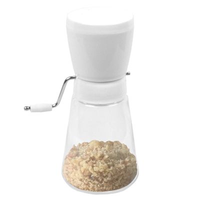 Fox Run 5716 Hand Crank Nut Chopper/Grinder, 7.5 inches White