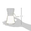 Fox Run 5716 Hand Crank Nut Chopper/Grinder, 7.5 inches White view 3