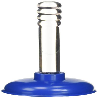 William Harvey 090360 Designer Sink Plunger 4" Blue
