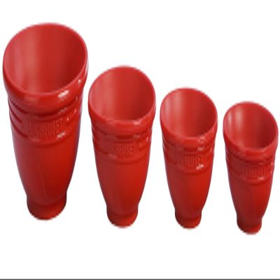 Le Creuset Silicone Prep Bowls, Set of 4 - 1/4c, 1/3c, 1/2c & 1 cup, Cerise