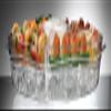 Prodyne Appetizers On Ice with Lids, 16", Clear view 2
