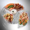 Prodyne Appetizers On Ice with Lids, 16", Clear view 4