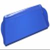 Calypso Basics by Reston Lloyd Melamine Tidbit Tray, Azure view 1