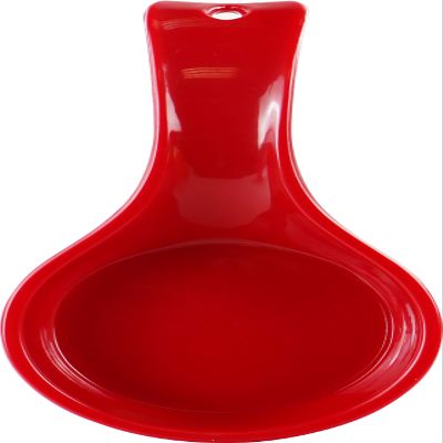 Calypso Basics by Reston Lloyd Spoon Rest, Red, 3.9 x 7.75