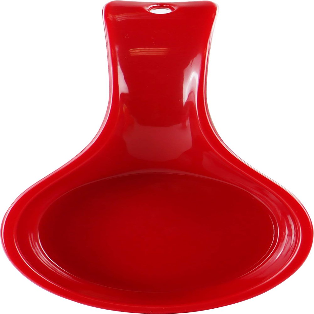 Calypso Basics by Reston Lloyd Spoon Rest, Red, 3.9 x 7.75