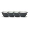 Noritake Colorwave Graphite Set of 4 Mini Bowls, 4", 7 oz. view 1