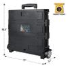 Olympia Tools 85-010 Grand Pack-N-Roll Portable Tools Carrier with Telescopic Handle, 80 Lb. Load Capacity, Black view 2