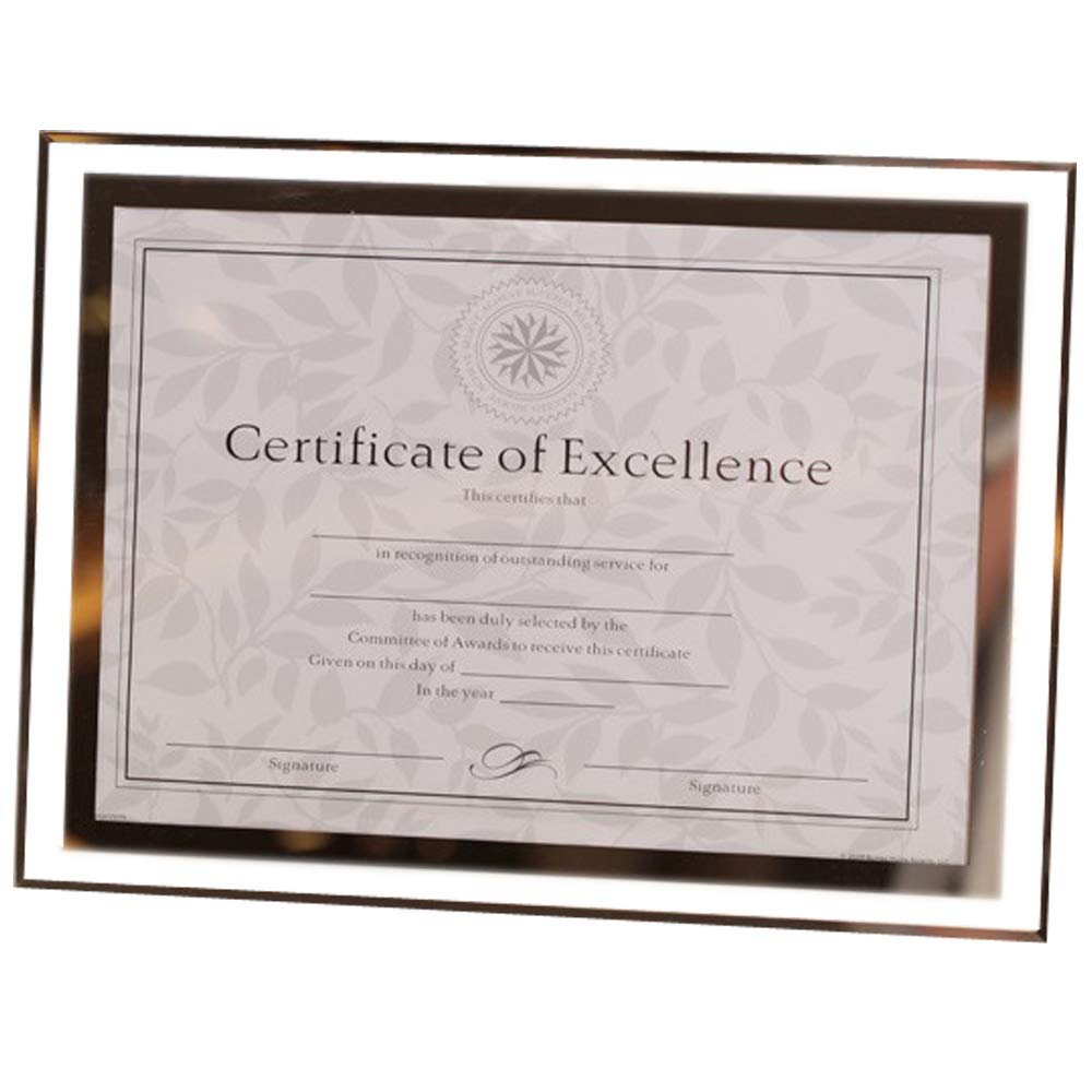 GracesDawn Crystal glass Photo/Diploma/Document Frame Frame picture size 8 1/2" x 11'' 217mm*279mm