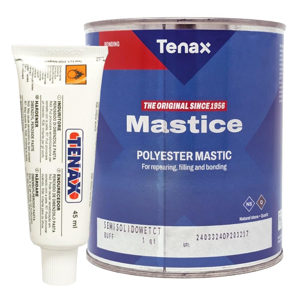Tenax Travertine Filler - 1 Liter (Single Can)