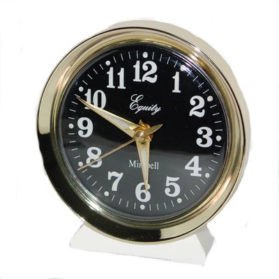 Equity 12020 Analog Key-Wound Bell Alarm Clock