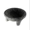 Molcajete de Piedra Negra / Black Stone Mortar & Pestle Molcajete view 2
