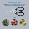 Messermeister 8-Inch Take-Apart Kitchen Scissors, Black - Includes Screwdriver, Nut Cracker, Jar Lid Opener/Gripper, Bottle Opener & Bone + Twig Cutter - Suitable for Lefties & Righties view 3