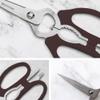 Messermeister 8-Inch Take-Apart Kitchen Scissors, Black - Includes Screwdriver, Nut Cracker, Jar Lid Opener/Gripper, Bottle Opener & Bone + Twig Cutter - Suitable for Lefties & Righties view 4