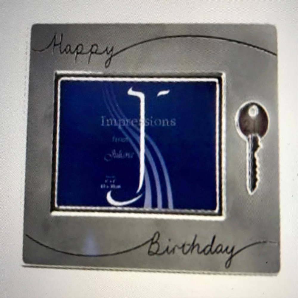 A1Gifts 21st Key Silverplated Photo Frame