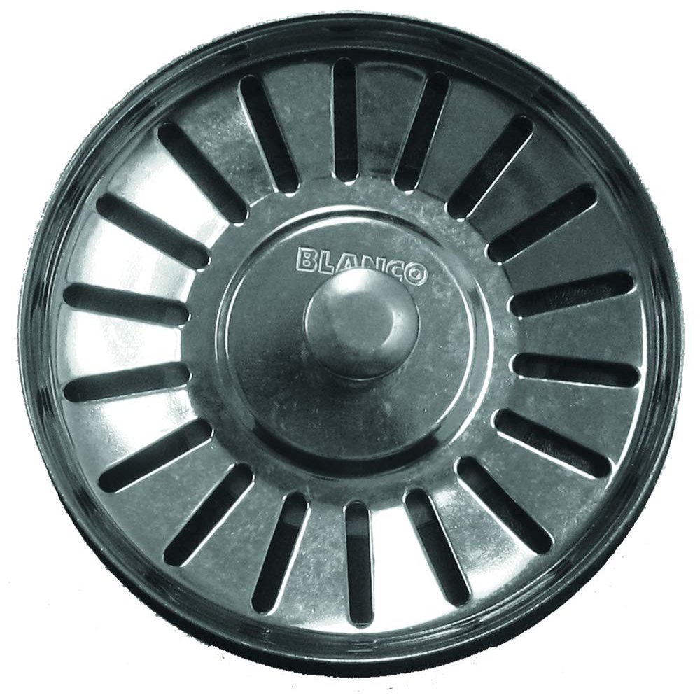 BLANCO 440004 Sink Waste Disposer Stopper Stainless Steel, 3-in